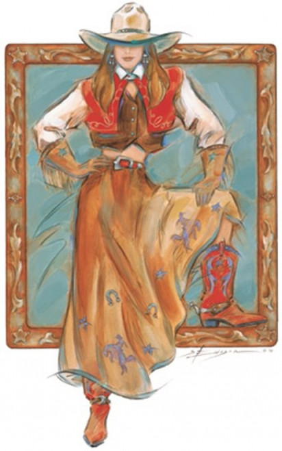 Plum Sassy Poster Print by Susan Edison (15 x 24) - Item # PAISE017