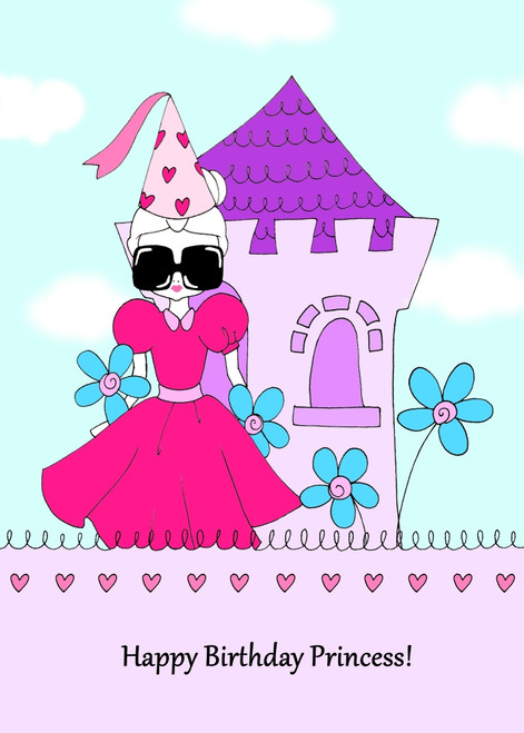 Birthday Princess Poster Print by Melissa Corsari (18 x 24) - Item # PAIMC0001