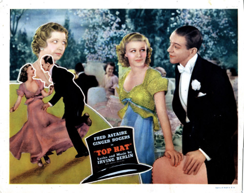 Top Hat Movie Poster Masterprint (14 x 11) - Item # EVCMCDTOHAEC030