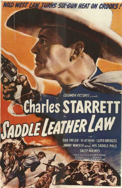 Saddle Leather Law Movie Poster Print (27 x 40) - Item # MOVAB98570