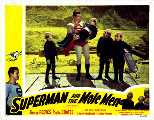 Superman And The Mole Men Movie Poster Masterprint (14 x 11) - Item # EVCMCDSUPEEC243