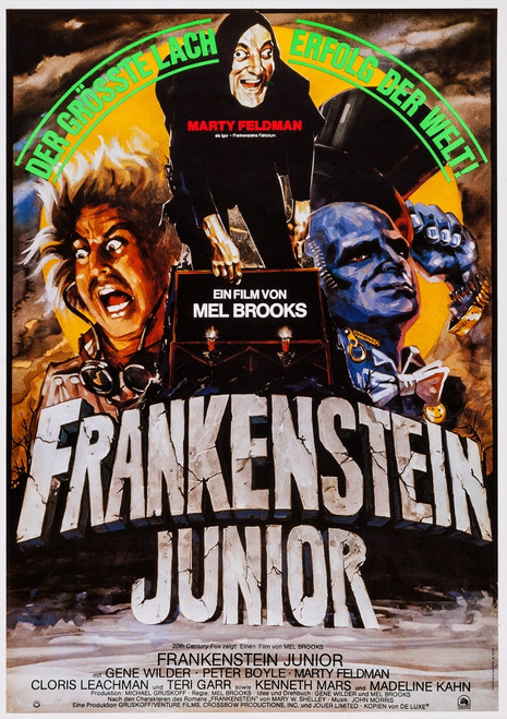 Young Frankenstein Movie Poster Masterprint (11 x 17) - Item # EVCMCDYOFRFE006