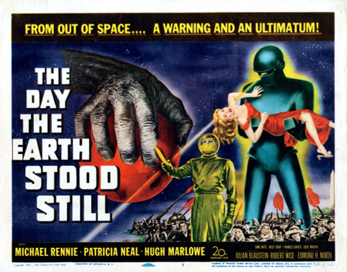 The Day The Earth Stood Still Movie Poster Masterprint (28 x 22) - Item # EVCMMDDATHFE014LARGE