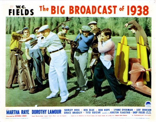 The Big Broadcast Of 1938 Movie Poster Masterprint (28 x 22) - Item # EVCMCDBIBREC025LARGE
