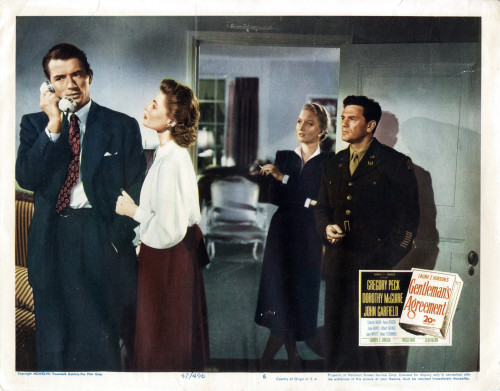 Gentleman'S Agreement Movie Poster Masterprint (14 x 11) - Item # EVCMCDGEAGFE003