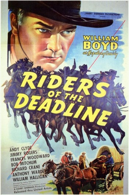 Riders of the Deadline Movie Poster (11 x 17) - Item # MOV200573