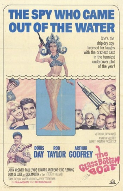 The Glass Bottom Boat Movie Poster (11 x 17) - Item # MOV220740