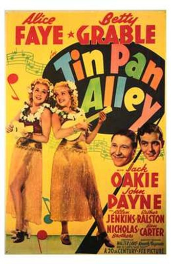 Tin Pan Alley Movie Poster (11 x 17) - Item # MOV197070