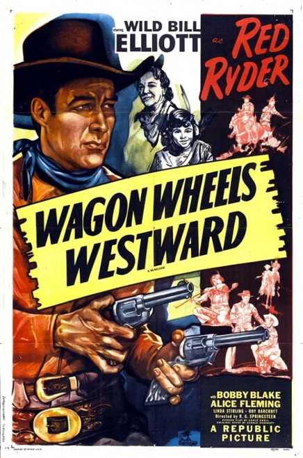 Wagon Wheels Westward Movie Poster Print (27 x 40) - Item # MOVGB80373