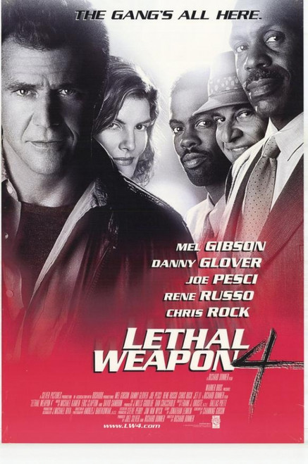 Lethal Weapon 4 Movie Poster Print (27 x 40) - Item # MOVIF7306