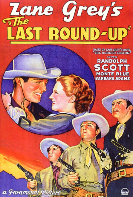 The Last Round-Up Movie Poster Print (27 x 40) - Item # MOVIF6340