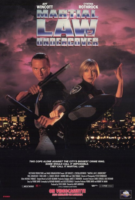 Martial Law II: Undercover Movie Poster Print (27 x 40) - Item # MOVGH0662