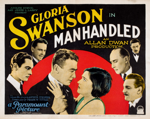 Manhandled Gloria Swanson 1924. Movie Poster Masterprint - Item # VAREVCMCDMANHEC013H