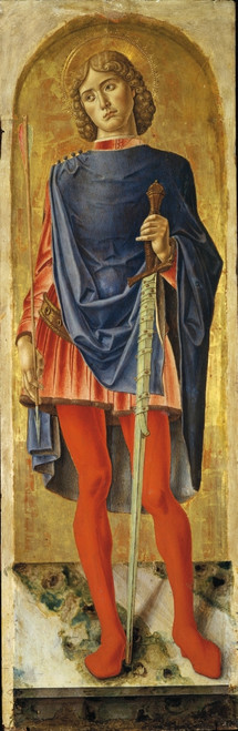 Polyptych With St Ambrose Blessing Poster Print - Item # VAREVCMOND029VJ405H