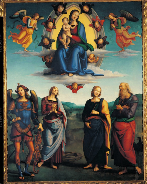 Landscape With Silvia And Satyr Poster Print - Item # VAREVCMOND024VJ637H