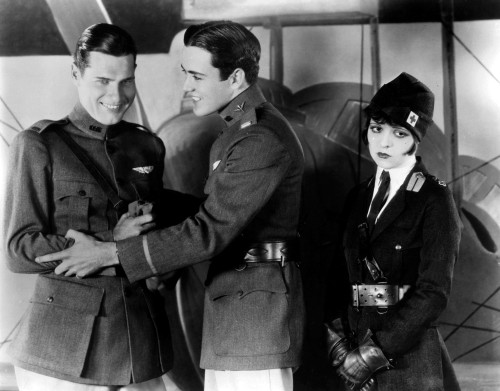 Wings From Left Richard Arlen Charles Buddy Rogers Clara Bow 1927 Photo Print - Item # VAREVCMBDWINGEC025H