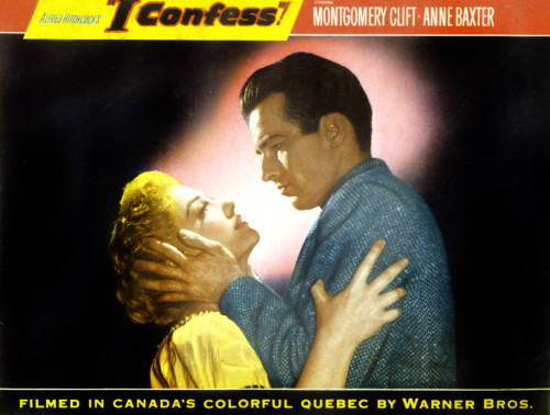 I Confess Anne Baxter Montgomery Clift 1953 Movie Poster Masterprint - Item # VAREVCMSDICONEC001H