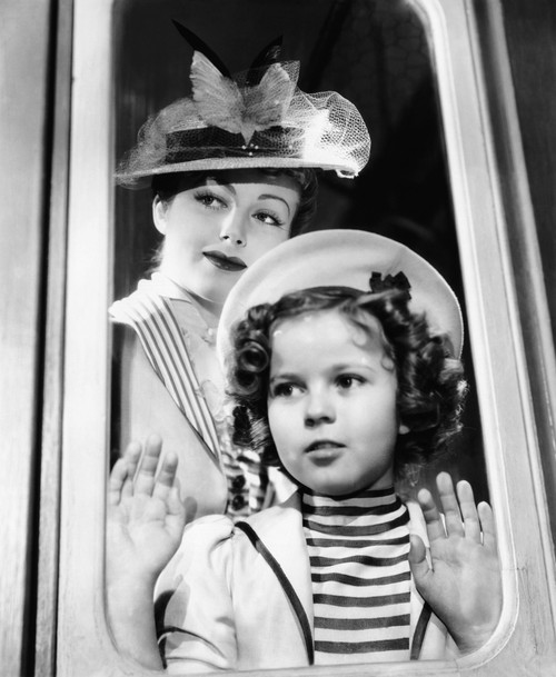 Wee Willie Winkie From Top June Lang Shirley Temple 1937 ??20Th Century Fox Tm & Copyright/Courtesy Everett Collection Photo Print - Item # VAREVCMBDWEWIFE013H