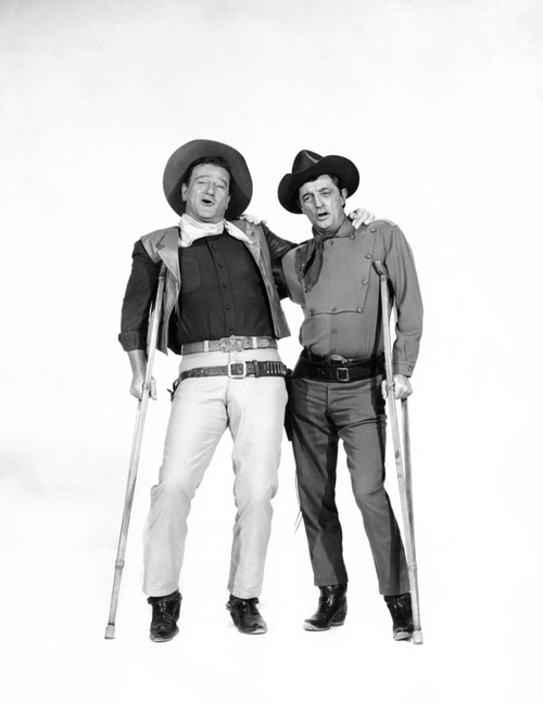 El Dorado John Wayne Robert Mitchum 1966 Photo Print - Item # VAREVCMBDELDOEC004H