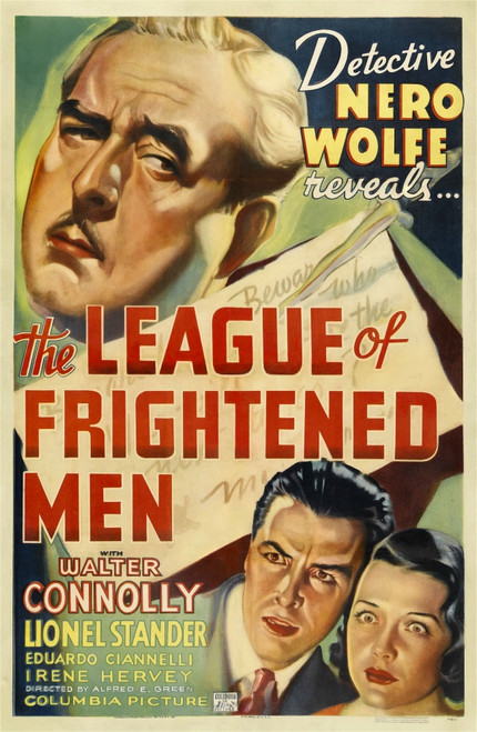 The League Of Frightened Men Walter Connolly 1937 Movie Poster Masterprint - Item # VAREVCMMDLEOFEC008H