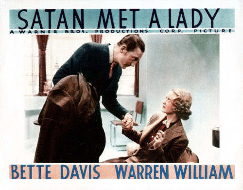 Satan Met A Lady Movie Poster Masterprint - Item # VAREVCMCDSAMEEC018