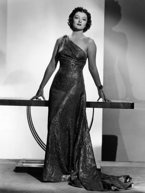 Myrna Loy Mgm Portrait By Clarence Sinclair Bull Ca. 1936 Photo Print - Item # VAREVCPBDMYLOEC095H