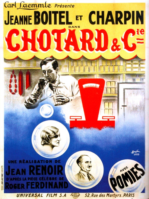 Chotard And Company French Poster 1933 Movie Poster Masterprint - Item # VAREVCMCDCHANEC403H