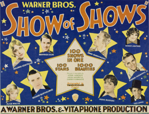 The Show Of Shows Movie Poster Masterprint - Item # VAREVCMCDSHOFEC121H
