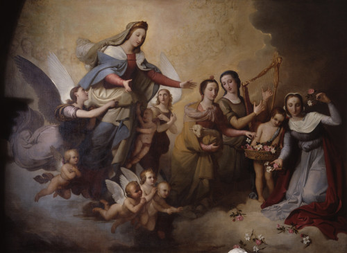 The Virgin Mary Appearing To Saint Stanislaus Kotska Poster Print - Item # VAREVCMOND076VJ611H