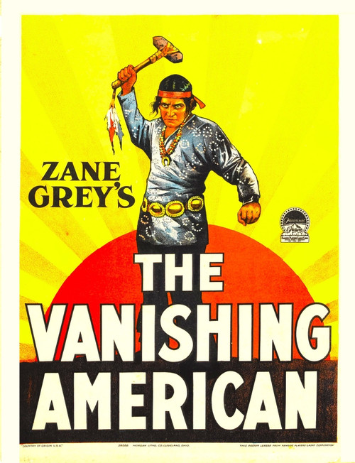 The Vanishing American Richard Dix On Window Card 1925 Movie Poster Masterprint - Item # VAREVCMMDVAAMEC003H