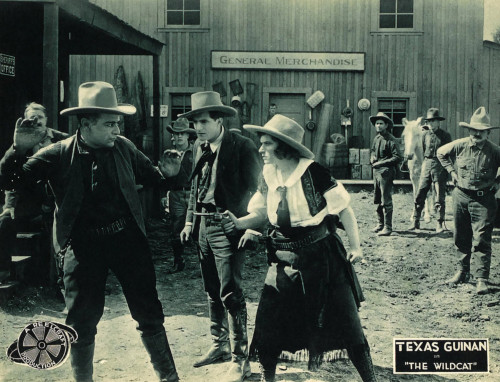 The Wildcat Right: Texas Guinan On Lobbycard 1920. Movie Poster Masterprint - Item # VAREVCMCDWILDEC076H