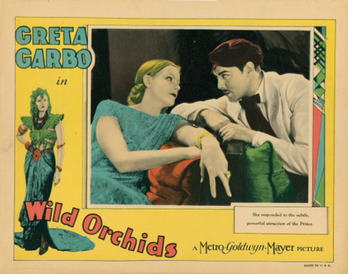 Wild Orchids From Left: Greta Garbo Nils Asther 1929 Movie Poster Masterprint - Item # VAREVCMCDWIOREC018H
