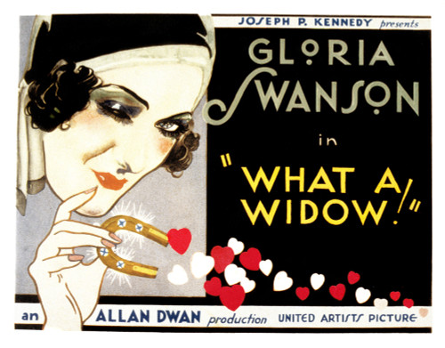 What A Widow! Gloria Swanson 1930 Movie Poster Masterprint - Item # VAREVCMSDWHAWEC003H