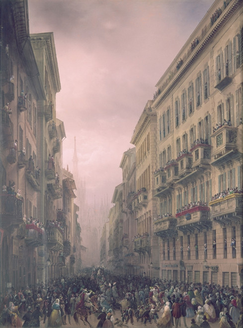 Carnival In Milan Poster Print - Item # VAREVCMOND075VJ190H