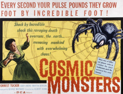 The Cosmic Monster Gaby Andre 1958 Movie Poster Masterprint - Item # VAREVCMSDCOMOEC001H