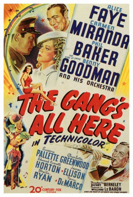 The Gangs All Here Movie Poster Print (27 x 40) - Item # MOVEF5345
