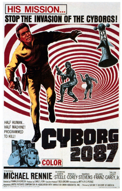 Cyborg 2087 Michael Rennie 1966 Movie Poster Masterprint - Item # VAREVCMMDCYTWEC001H