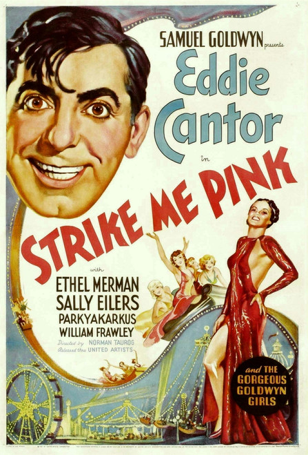 Strike Me Pink Top Left: Eddie Cantor 1936 Movie Poster Masterprint - Item # VAREVCMMDSTMEEC003H