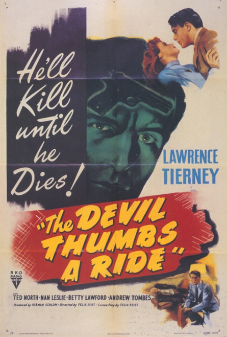 The Devil Thumbs a Ride Movie Poster Print (27 x 40) - Item # MOVIH5747 The Devil Thumbs a Ride Movie Poster Print (27 x 40) - Item # MOVIH5747