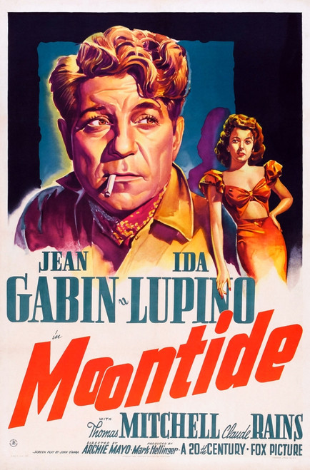 Moontide Us Poster Art From Left: Jean Gabin Ida Lupino 1942 Tm & Copyright ?? 20Th Century Fox Film Corp. All Rights Reserved / Courtesy: Everett Collection Movie Poster Masterprint - Item # VAREVCMSDMOONFE001H