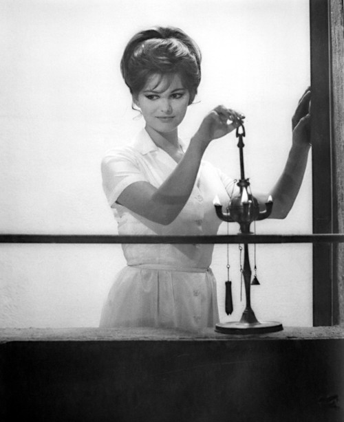 8 1/2 Claudia Cardinale 1963. Photo Print - Item # VAREVCMBDEIANEC009H