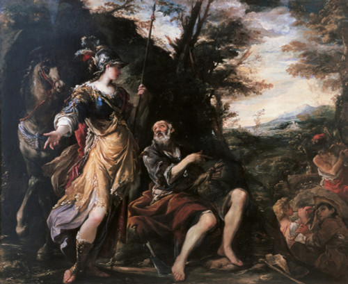 Erminia And The Shepherds Poster Print - Item # VAREVCMOND025VJ081H