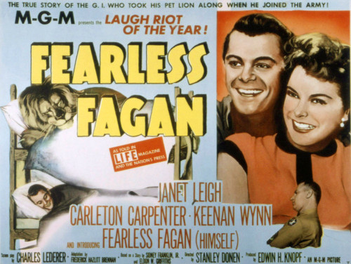 Fearless Fagan Carleton Carpenter Janet Leigh Keenan Wynn 1952 Movie Poster Masterprint - Item # VAREVCMSDFEFAEC006H