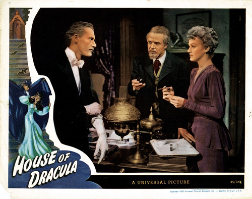 House Of Dracula 1945 Movie Poster Masterprint - Item # VAREVCMMDHOOFEC035H