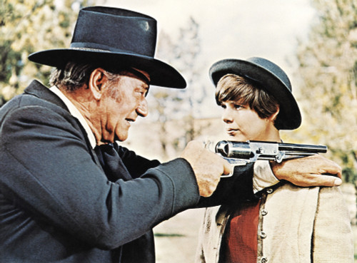 True Grit From Left: John Wayne Kim Darby 1969 Photo Print - Item # VAREVCMMDTRGREC002H