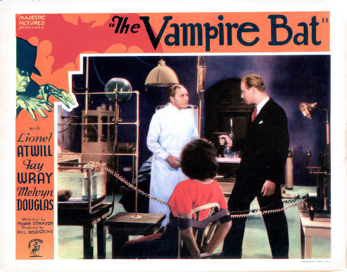 The Vampire Bat From Left Lionel Atwill Fay Wray Melvyn Douglas 1933 Movie Poster Masterprint - Item # VAREVCMMDVABAEC002H