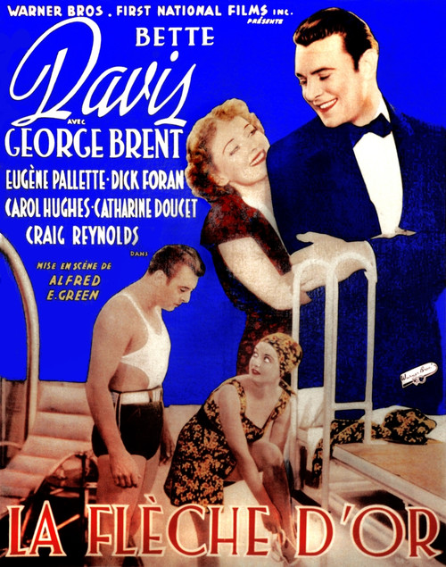 The Golden Arrow French Poster Art Bette Davis George Brent 1936 Movie Poster Masterprint - Item # VAREVCM8DGOAREC002H