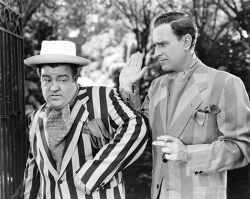 In Society From Left: Lou Costello Bud Abbott 1944 Photo Print - Item # VAREVCMBDINSOEC015H