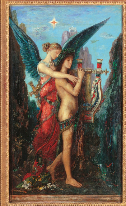 Hesiod And The Muse Poster Print - Item # VAREVCMOND025VJ856H