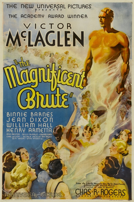 The Magnificent Brute 1936 Movie Poster Masterprint - Item # VAREVCMCDMABREC013H